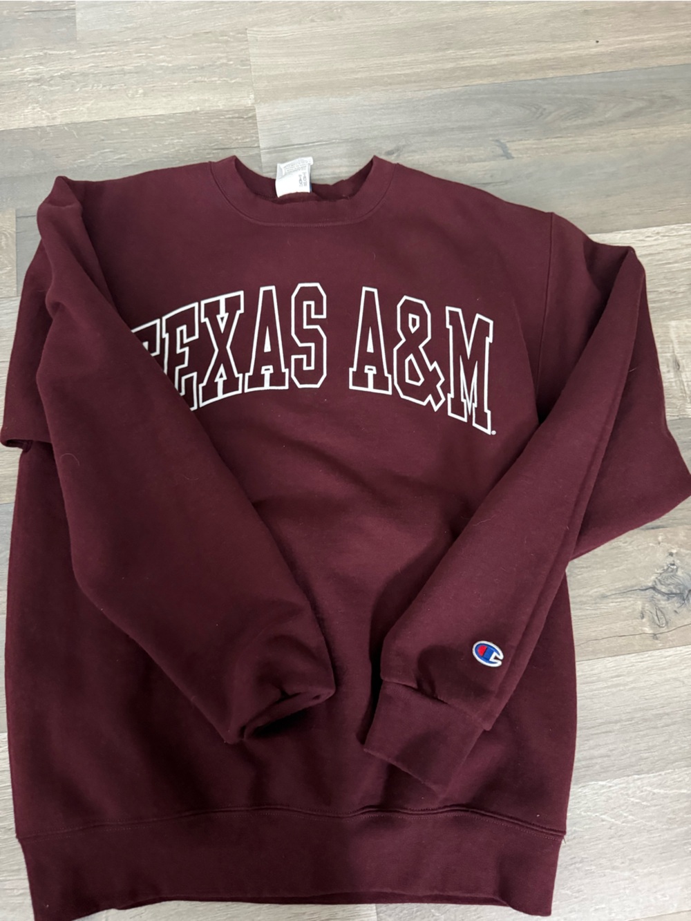 Champion womens Maroon Texas A&M Sweatshirt